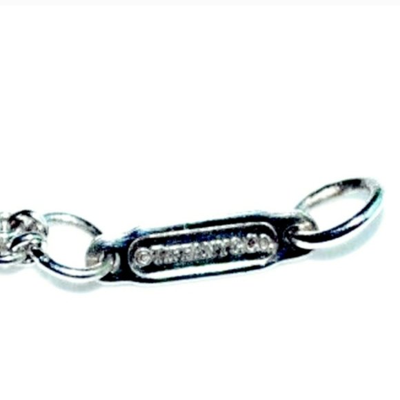 Tiffany & Co. 16" Sterling Silver Infinity Necklace in Box - Picture 7 of 8